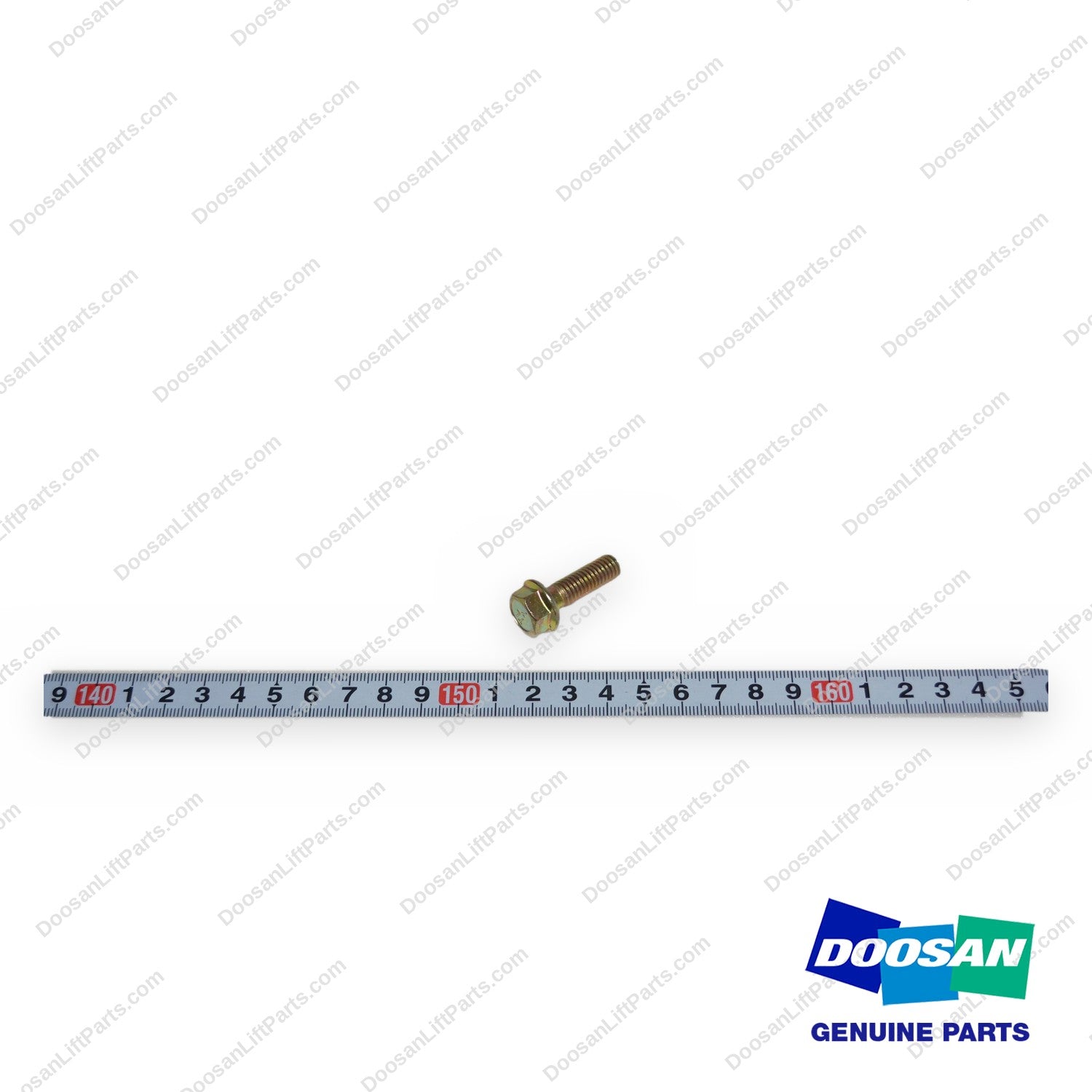 120112-01526 - 2.4L Flange Bolt - OEM Doosan Daewoo Bobcat