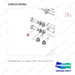 120112-01551 TENSIONER,BELT;2.4L_GROUP_HI-FAN - parts diagram, item 6 shown - genuine Doosan / Bobcat forklift part