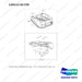 120112-01729 HOOD ASSY;OPERATOR CELL - full parts diagram, item 15 marked - genuine Doosan / Bobcat forklift part