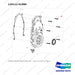 120112-01980 COVER,FRONT;GROUP_PSI 4.3L - full parts diagram, item 3 marked - genuine Doosan / Bobcat forklift part