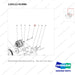 120112-01990 DRIVE GROUP,FAN;GROUP_PSI 4.3L - parts diagram, item 16 shown - genuine Doosan / Bobcat forklift part