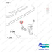 120112-02054 HEAD ASSY,CYLINDER - parts diagram, item 6 shown - genuine Doosan / Bobcat forklift part