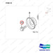 120112-02056 PISTON KIT;GCT K25 CERT ENGINE - parts diagram, item 10 shown - genuine Doosan / Bobcat forklift part