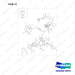 120112-02077 PUMP ASSY,WATER;GCT GK25 ENGINE - full parts diagram, item 13 marked - genuine Doosan / Bobcat forklift part