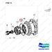120112-02294 AXLE GROUP,DRIVE;KD40A - parts diagram, item 14 shown - genuine Doosan / Bobcat forklift part