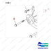 120112-02458 WATER PUMP GP - parts diagram, item 3 shown - genuine Doosan / Bobcat forklift part