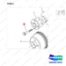 120112-02461 FAN GP - parts diagram, item 5 shown - genuine Doosan / Bobcat forklift part