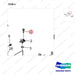 120112-02472 INLET MANIFOLD GP - parts diagram, item 4 shown - genuine Doosan / Bobcat forklift part