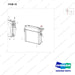 120112-02796 RADIATOR ASSY;GC15S-9,OPEN CORE - parts diagram, item 10 shown - genuine Doosan / Bobcat forklift part