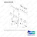 120112-02876 AXLE GROUP,STEER;D70,CW - full parts diagram, item 11-02 marked - genuine Doosan / Bobcat forklift part