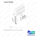 120117-00166 ALTERNATOR MOUNTING - full parts diagram, item 4 marked - genuine Doosan / Bobcat forklift part