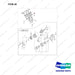 120117-00291 STARTER ASSY;GCT K25 CERT ENGINE - full parts diagram, item 20 marked - genuine Doosan / Bobcat forklift part