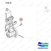 120117-00291 STARTER ASSY;GCT K25 CERT ENGINE - parts diagram, item 20 shown - genuine Doosan / Bobcat forklift part
