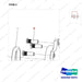 120117-00312 HUB ASSY;SUB - parts diagram, item 2 shown - genuine Doosan / Bobcat forklift part