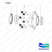 120117-00312 HUB ASSY;SUB - full parts diagram, item 2 marked - genuine Doosan / Bobcat forklift part