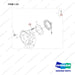 120117-00328 COVER GP - full parts diagram, item 1-01 marked - genuine Doosan / Bobcat forklift part