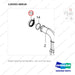 120202-00018 MOUNT GROUP;A/T;DV180;TIER-4 - parts diagram, item 13 shown - genuine Doosan / Bobcat forklift part
