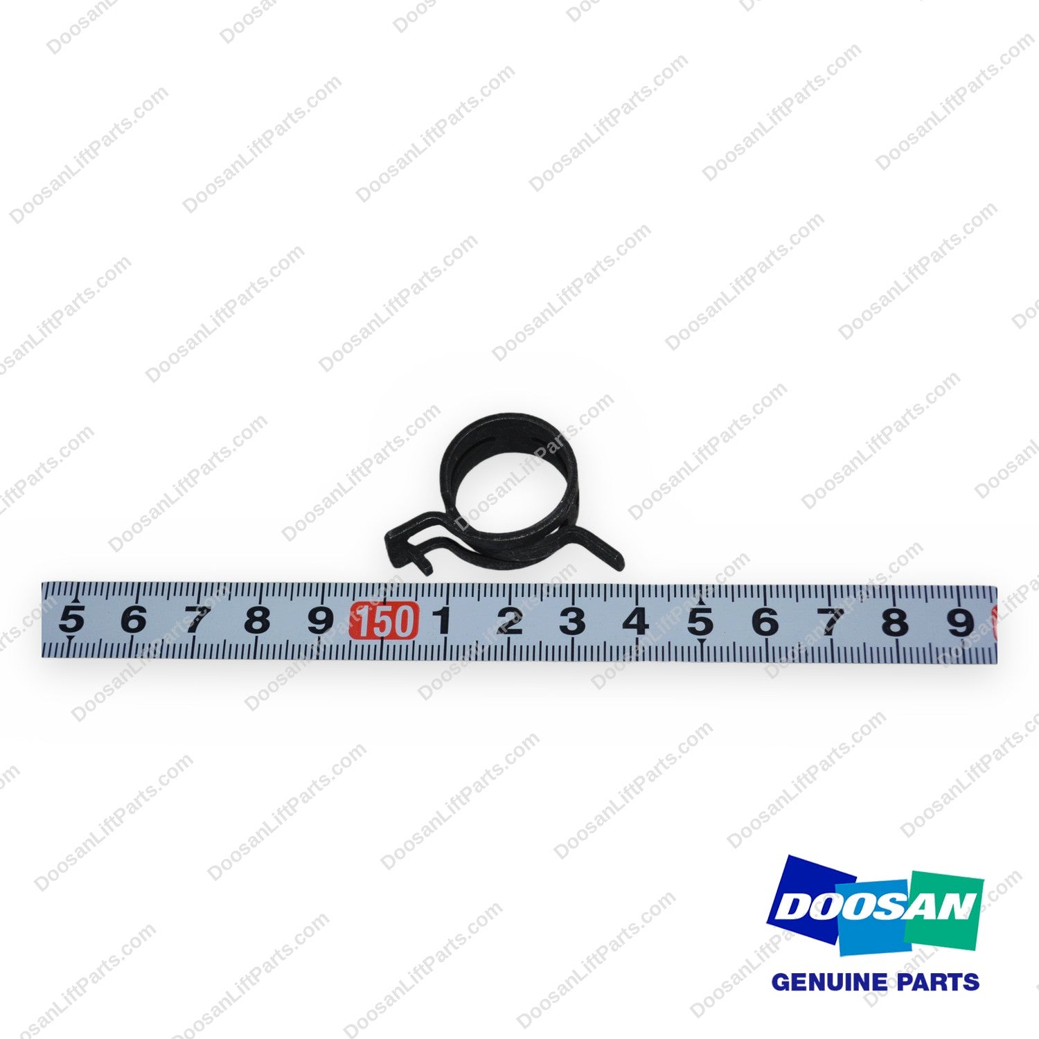 120202-00129 - Hose Clamp - OEM Doosan Daewoo Bobcat