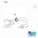 120202-00632 HOSE,RUBBER;DN03,BREATHER - parts diagram, item 1 shown - genuine Doosan / Bobcat forklift part