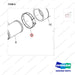 120202-00655 CHARGER KIT,TURBO;DN03 - parts diagram, item 8 shown - genuine Doosan / Bobcat forklift part