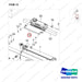 120203-01046 RADIATOR GROUP;COOLING - parts diagram, item 13 shown - genuine Doosan / Bobcat forklift part
