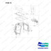 120203-01150 MODULAR CABIN C TYPE - full parts diagram, item 15 marked - genuine Doosan / Bobcat forklift part