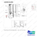120203-01305 MOUNTING GP;TILT&WIRING,BASIC - parts diagram, item 53 shown - genuine Doosan / Bobcat forklift part