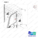 120301-00039 MOUNT GROUP,DOOR - parts diagram, item 11 shown - genuine Doosan / Bobcat forklift part