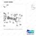 120307-00096 AXLE ASSY,STEER;DV250S-7 - parts diagram, item 17 shown - genuine Doosan / Bobcat forklift part
