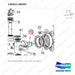 120311-00291 AXLE GROUP,STEER - parts diagram, item 19 shown - genuine Doosan / Bobcat forklift part