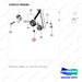 120312-00546 CAMSHAFT GROUP;2.4L - parts diagram, item 34 shown - genuine Doosan / Bobcat forklift part