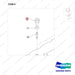 120312-00724 HEAD ASSY,CYLINDER - parts diagram, item 9 shown - genuine Doosan / Bobcat forklift part
