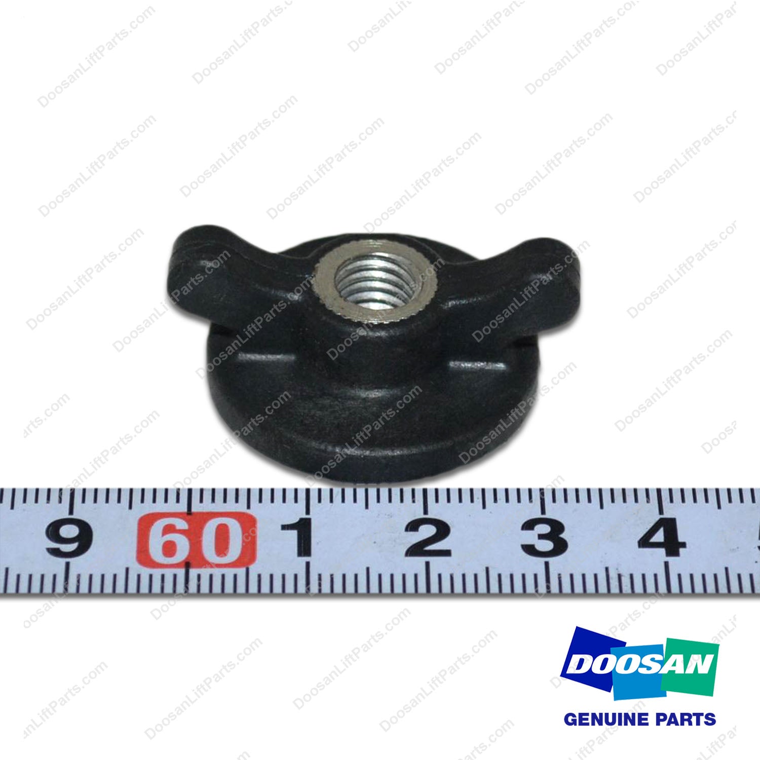 Nut,WING;D30S-5 Air Cleaner - Doosan Forklift Part 120318-00003