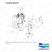 120402-00170 MOUNT GROUP;UREA TANK, DV250S-7,TIER-4 - full parts diagram, item 11 marked - genuine Doosan / Bobcat forklift part