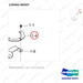 120402-00307 INTAKE MANIFOLD - parts diagram, item 1-4 shown - genuine Doosan / Bobcat forklift part