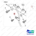 120402-00702 INJECTION PIPE - parts diagram, item 8 shown - genuine Doosan / Bobcat forklift part