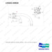 120402-00858 COOLANT;HMC2.4L BLOCK GROUP - full parts diagram, item 1 marked - genuine Doosan / Bobcat forklift part
