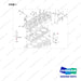 120404-00499 CYLINDER HEAD GP - full parts diagram, item 1 marked - genuine Doosan / Bobcat forklift part