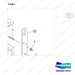 120404-00499 CYLINDER HEAD GP - parts diagram, item 1 shown - genuine Doosan / Bobcat forklift part