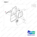 120407-00090 DOOR ASSY,SIDE;LH - parts diagram, item 17 shown - genuine Doosan / Bobcat forklift part