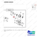 120501-03433 SHEAVE GROUP;RELAY- FFT - 2 CYL. (4.5TON) - parts diagram, item 3 shown - genuine Doosan / Bobcat forklift part