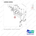120501-03935 AXLE ASSY,DRIVE;LH - parts diagram, item 27 shown - genuine Doosan / Bobcat forklift part