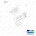 120501-04492 BLOCK,CYLINDER;GCT GK25 ENGINE - full parts diagram, item 3 marked - genuine Doosan / Bobcat forklift part