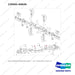 120501-04626 AXLE GROUP,STEER;B22/35X-7 - full parts diagram, item 22 marked - genuine Doosan / Bobcat forklift part