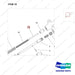 120501-05043 VALVE ASSY,CONTROL - parts diagram, item 18 shown - genuine Doosan / Bobcat forklift part