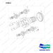 120501-05049 CARRIER ASSY;NO.2 - full parts diagram, item 8 marked - genuine Doosan / Bobcat forklift part