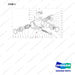 120501-05050 HOUSING ASSY;MIDDLE - full parts diagram, item 3 marked - genuine Doosan / Bobcat forklift part