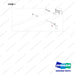 120501-05266 MOUNT;FORK - full parts diagram, item 1 marked - genuine Doosan / Bobcat forklift part