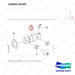 120501-05291 MOUNT GROUP;CRG - parts diagram, item 13 shown - genuine Doosan / Bobcat forklift part