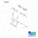 120501-06068 AXLE ASSY,STEER;W/ SENSOR,D100/120S - full parts diagram, item 39 marked - genuine Doosan / Bobcat forklift part